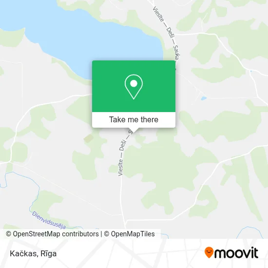 Kačkas map