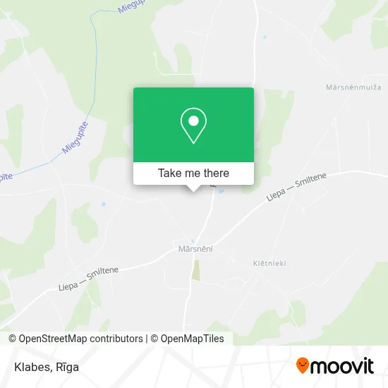 Klabes map