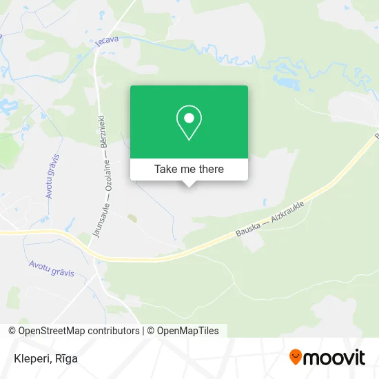 Kleperi map