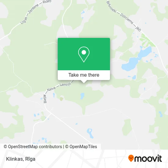 Klinkas map