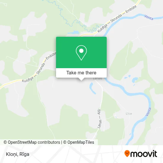 Kloņi map