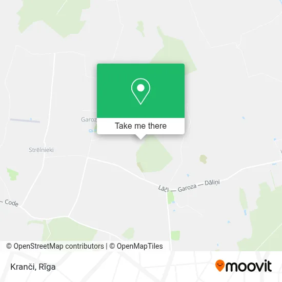 Kranči map