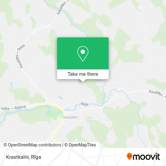 Krastkalni map
