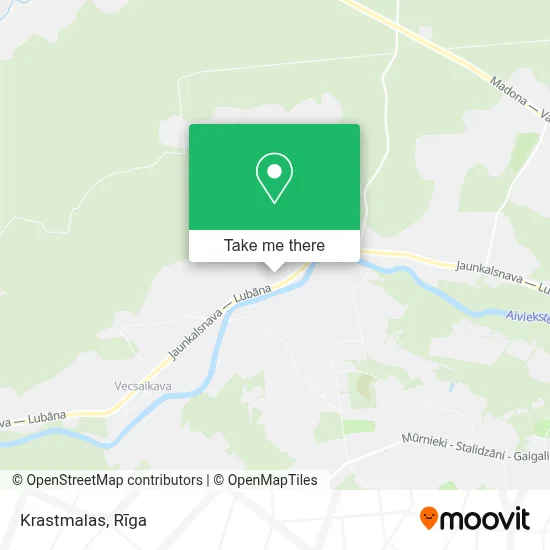 Krastmalas map