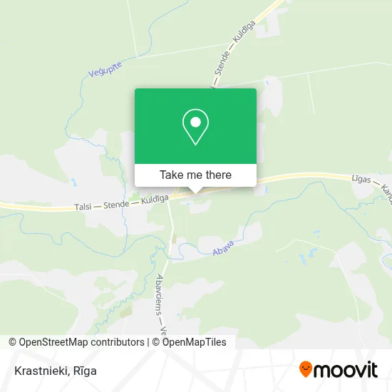 Krastnieki map