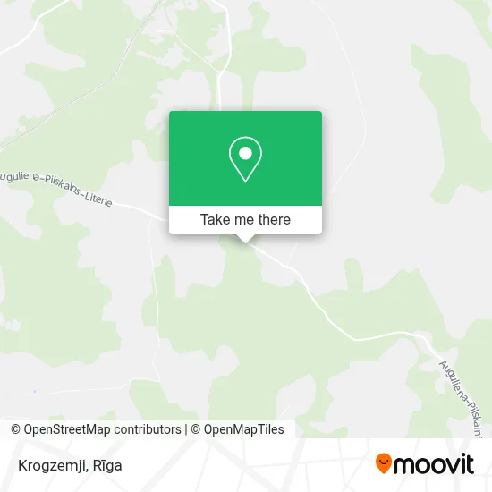 Krogzemji map