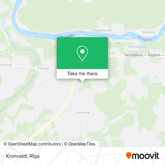 Kronvaldi map