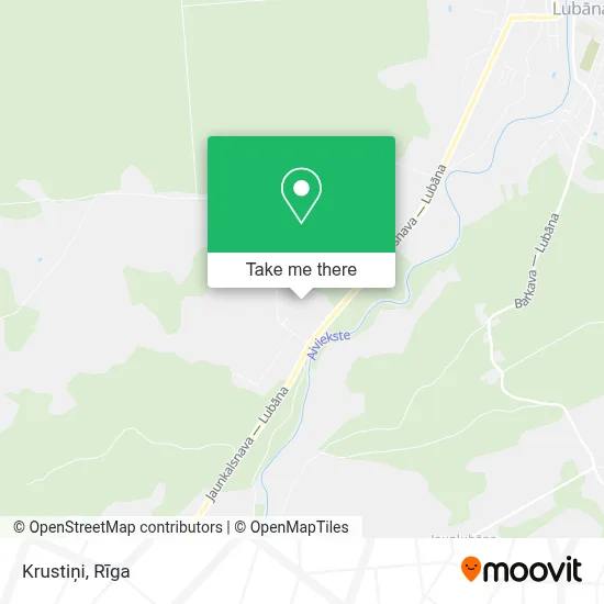 Krustiņi map