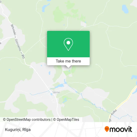 Kuguriņi map