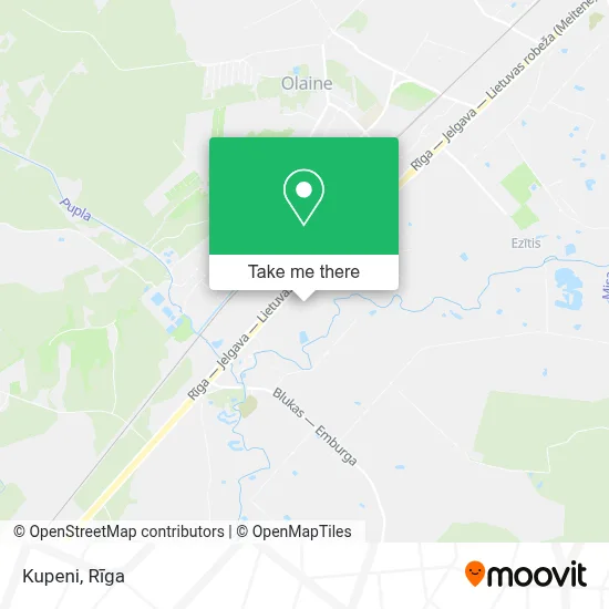 Kupeni map