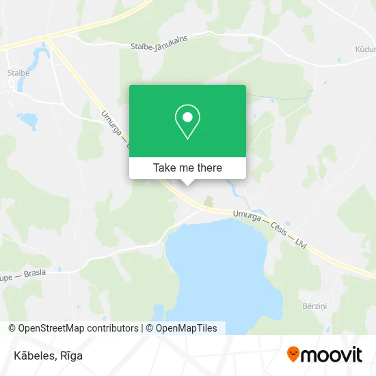 Kābeles map
