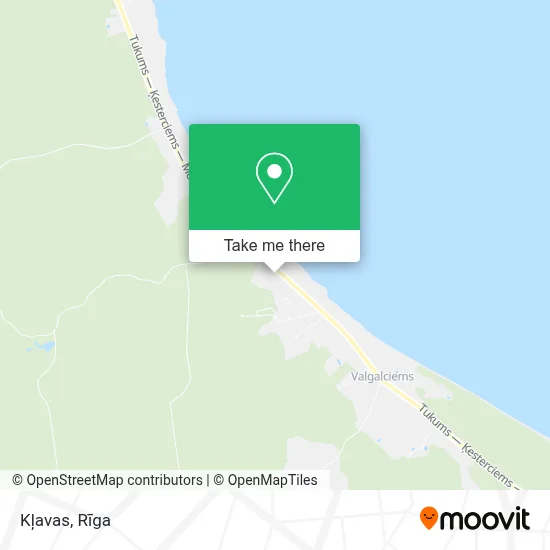 Kļavas map
