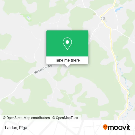 Laidas map