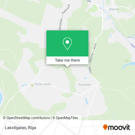 Lakstīgalas map