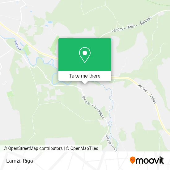 Lamži map