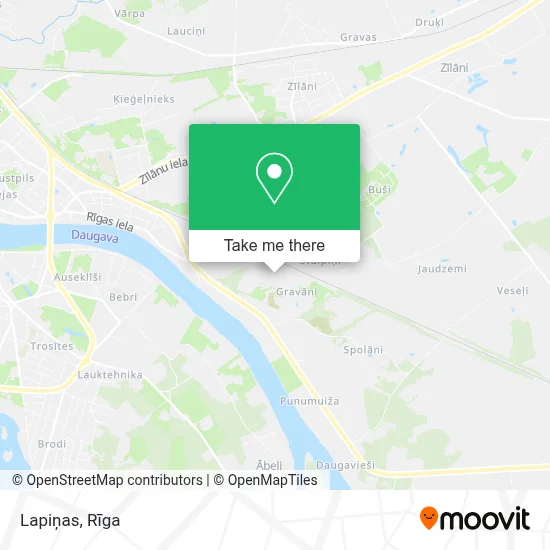 Lapiņas map