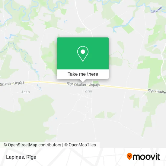 Lapiņas map