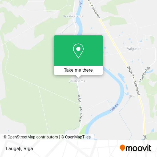 Laugaļi map