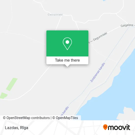 Lazdas map
