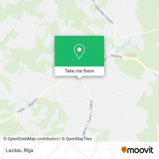 Lazdas map