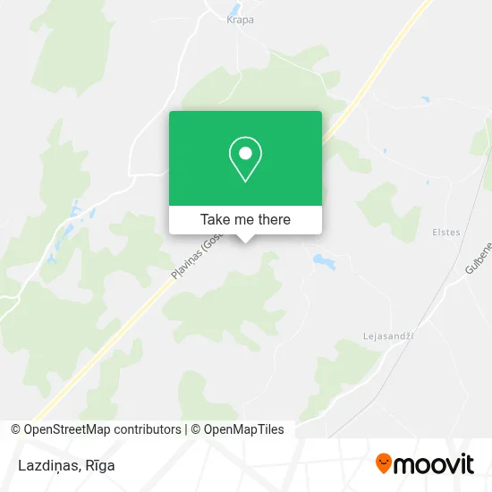 Lazdiņas map