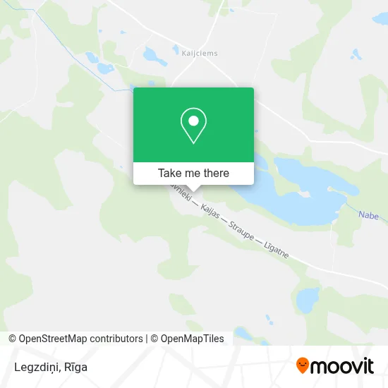 Legzdiņi map
