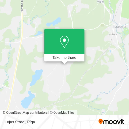 Lejas Stradi map