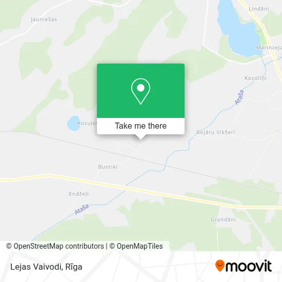 Lejas Vaivodi map