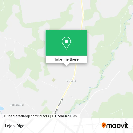 Lejas map