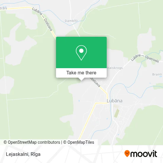 Lejaskalni map