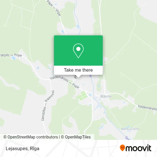 Lejasupes map