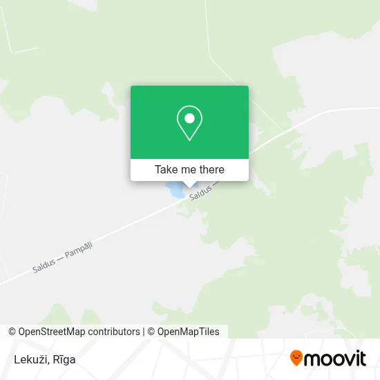 Lekuži map