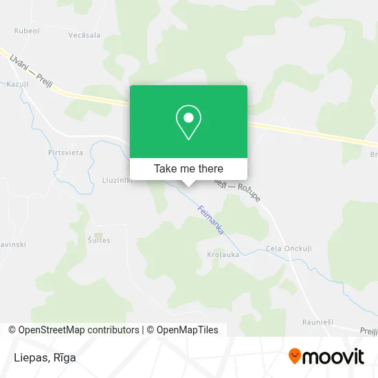 Liepas map