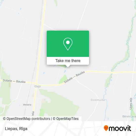 Liepas map