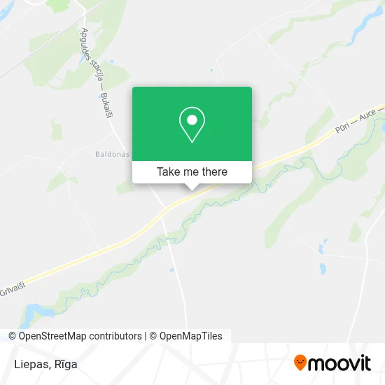 Liepas map