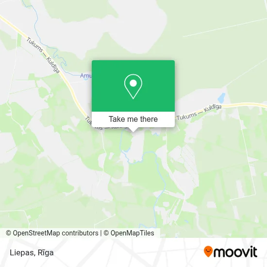 Liepas map