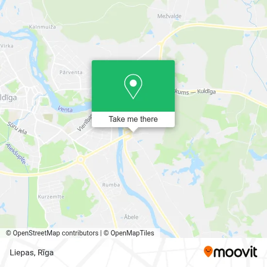Liepas map