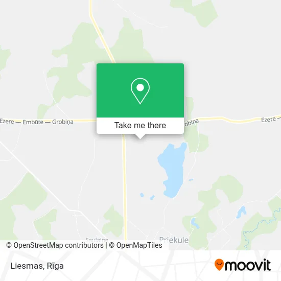 Liesmas map
