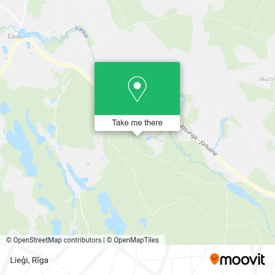 Lieģi map