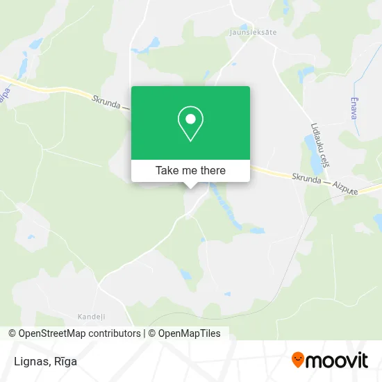 Lignas map