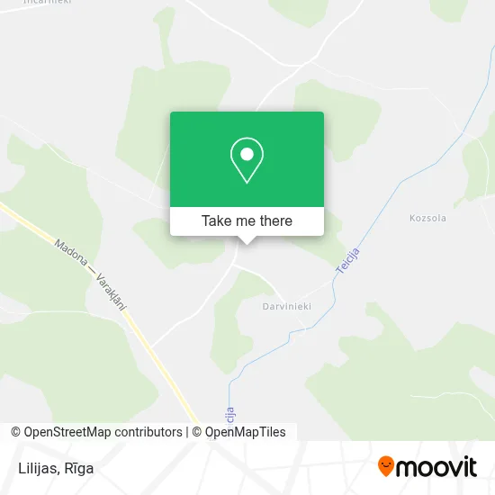 Lilijas map