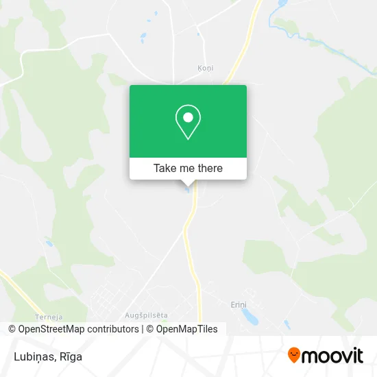 Lubiņas map