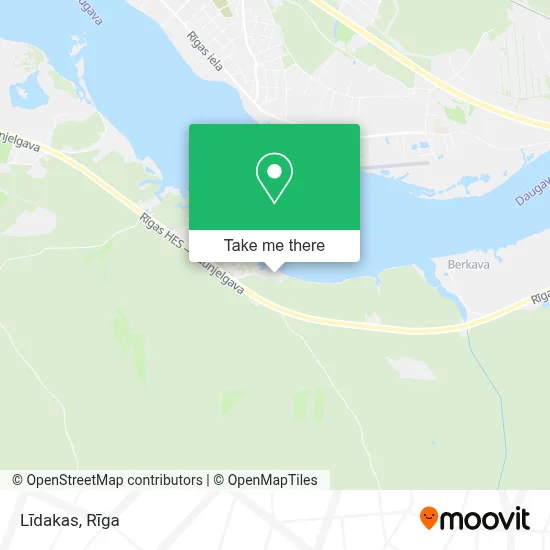 Līdakas map