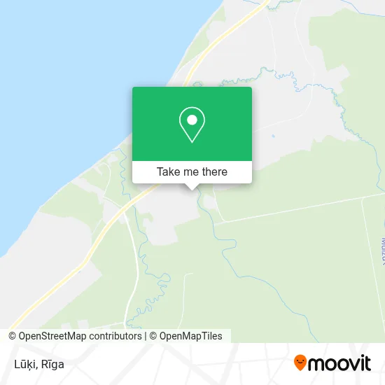 Lūķi map