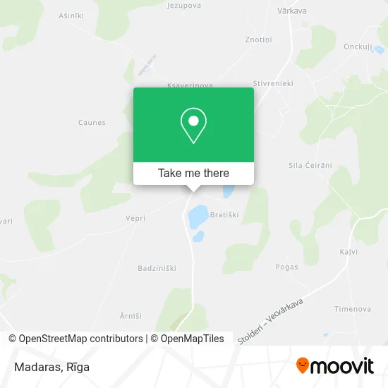 Madaras map