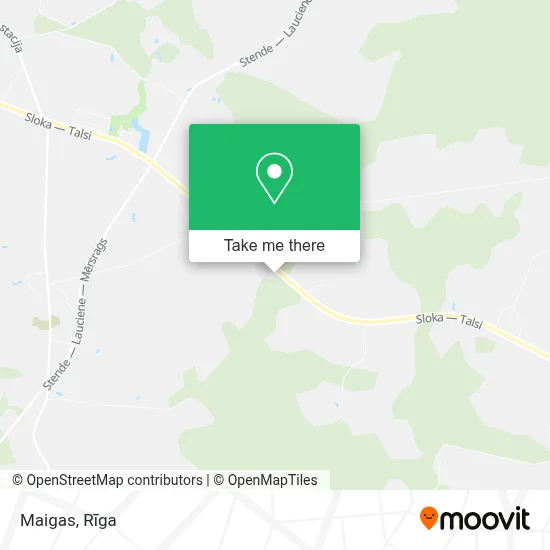Maigas map