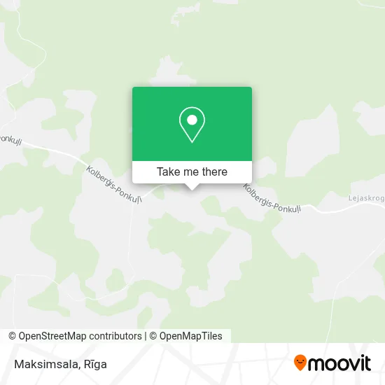 Maksimsala map
