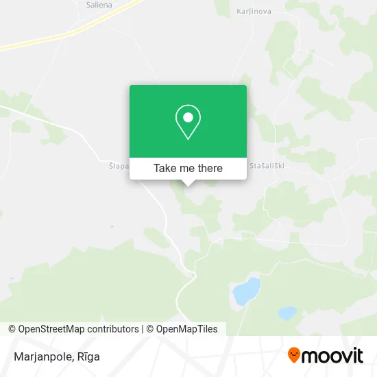Marjanpole map