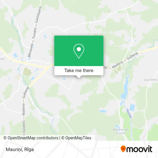Mauriņi map