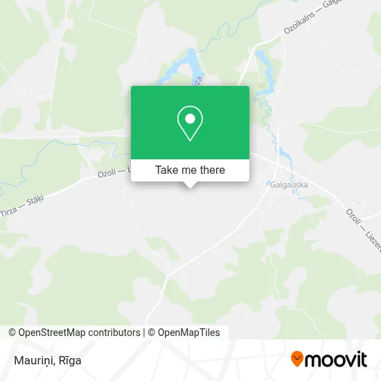 Mauriņi map